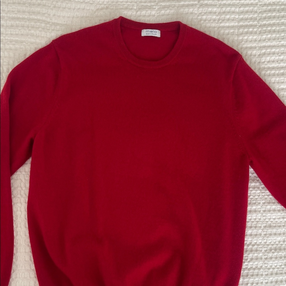 Malo Vibrant Red Knitwear